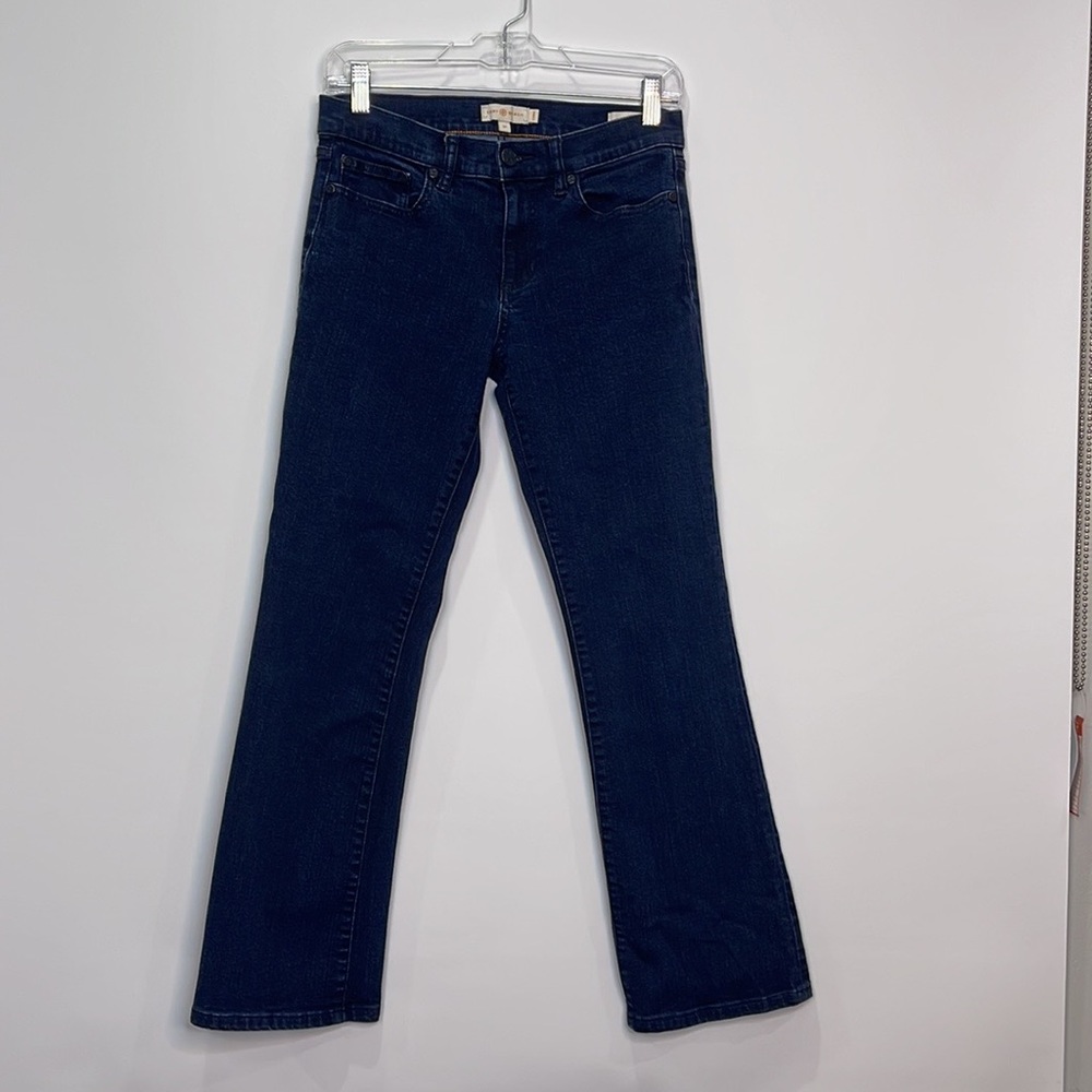 Tory Burch Dark Wash Jeans - Classic Tory Boot, size 27